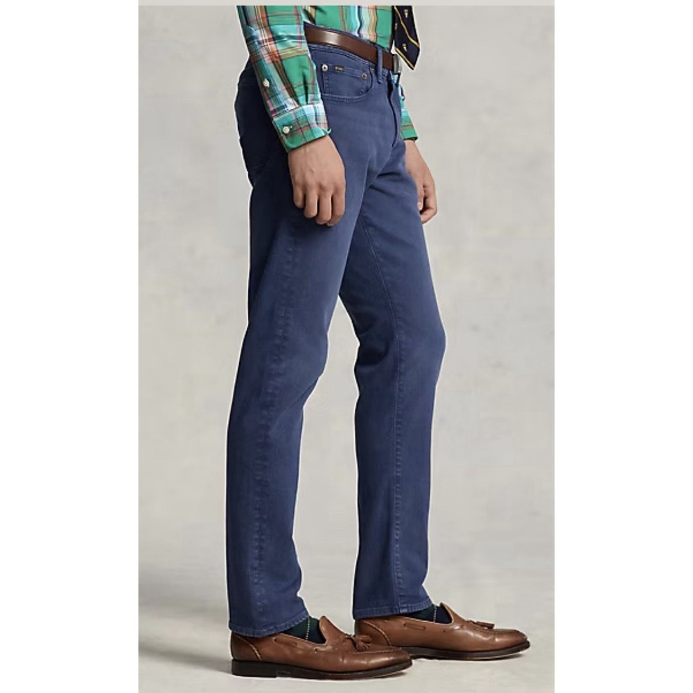 Polo Ralph Lauren Sullivan Slim Jeans Mens Blue Stretch Denim Slim Fit 34/30